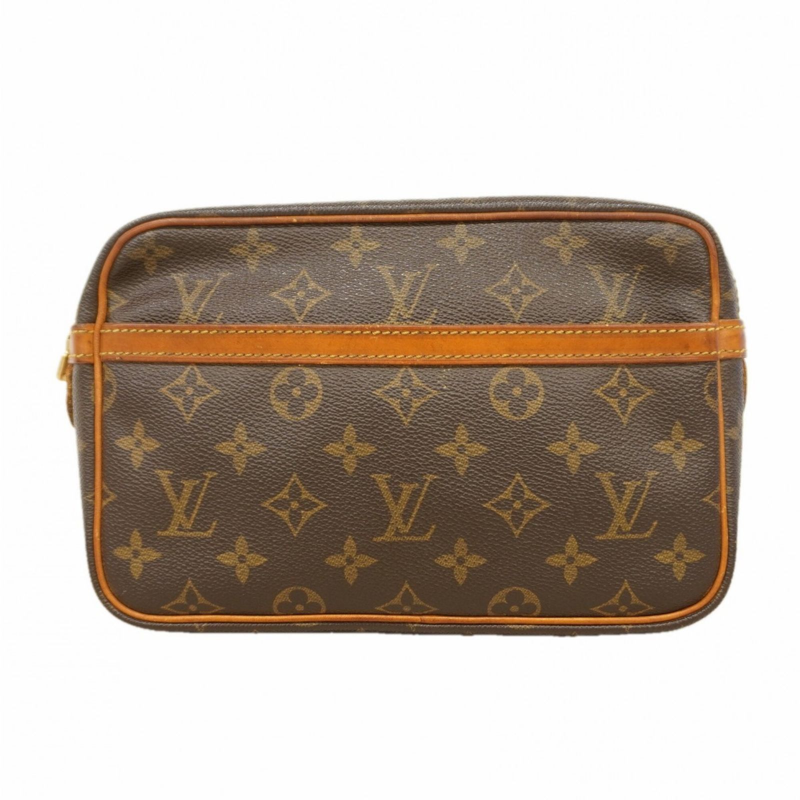 ルイ・ヴィトン(Louis Vuitton) ルイ・ヴィトン クラッチバッグ モノグラム コンピエーニュ23 M51847 ブラウンレディース