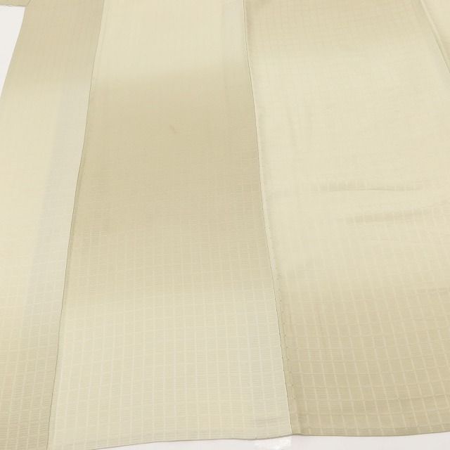 百華❀Y5046◇正絹 夏着物 丹後ちりめん 手縫い仕立て 居敷当て付き