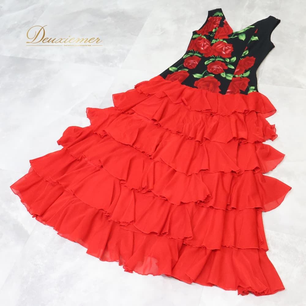 フラメンコ 衣装 prima boutique プリマブティック ドレス ワンピース