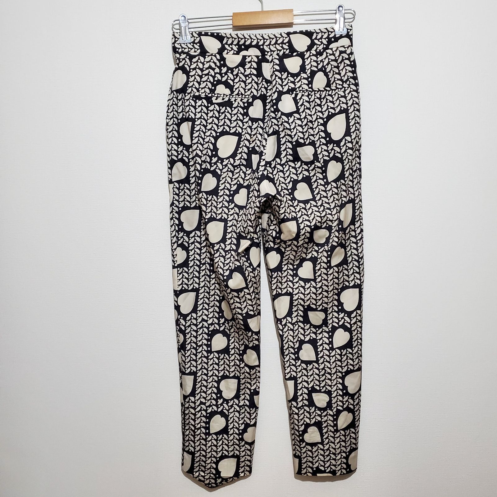 STELLA McCARTNEY ステラマッカートニー シルク100% 総柄 テーパード