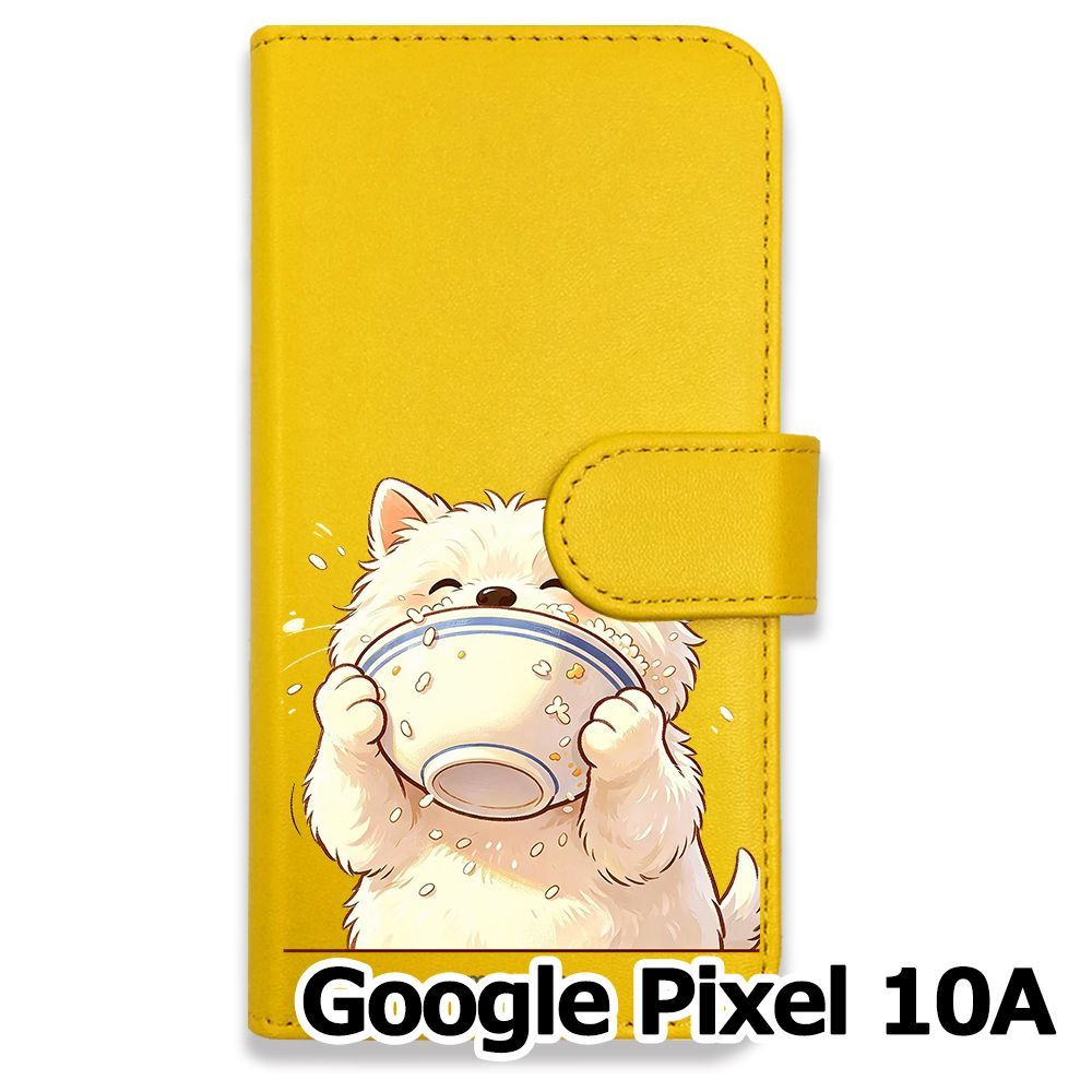 新品未使用】 Google Pixel 10A 手帳型スマホ ケース (色：イエロー