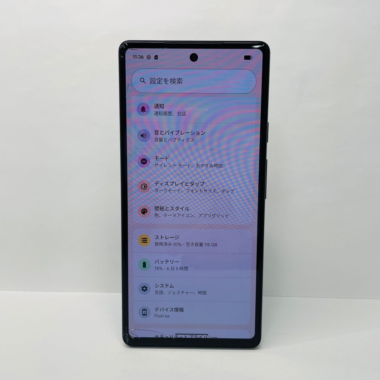 スマートフォン・携帯電話 Google Pixel 6a 128GB SIMフリー 28380