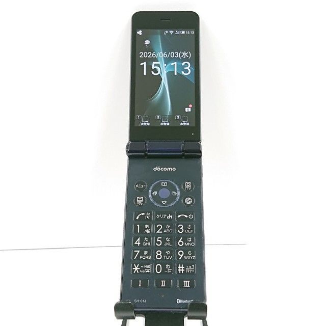 AQUOS ケータイ SH-01J ドコモ ブルーブラック 送料無料 本体 c20422