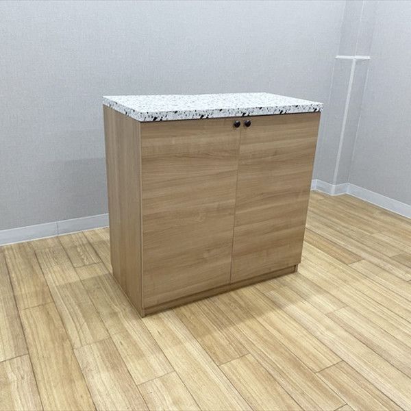両開き書庫 アスプルンド ,木目 収納 キャビネット ナチュラル