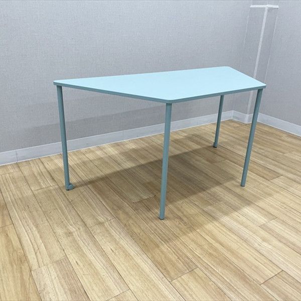 ミーティングテーブル 完成品 エニーテーブル キャスター付 幅1460 奥650 コクヨ アッシュターコイズ