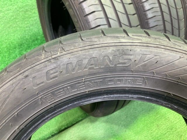 DUNLOP サマー ダンロップ ルマンV 155/65R14 4本 4ミリ 2022年
