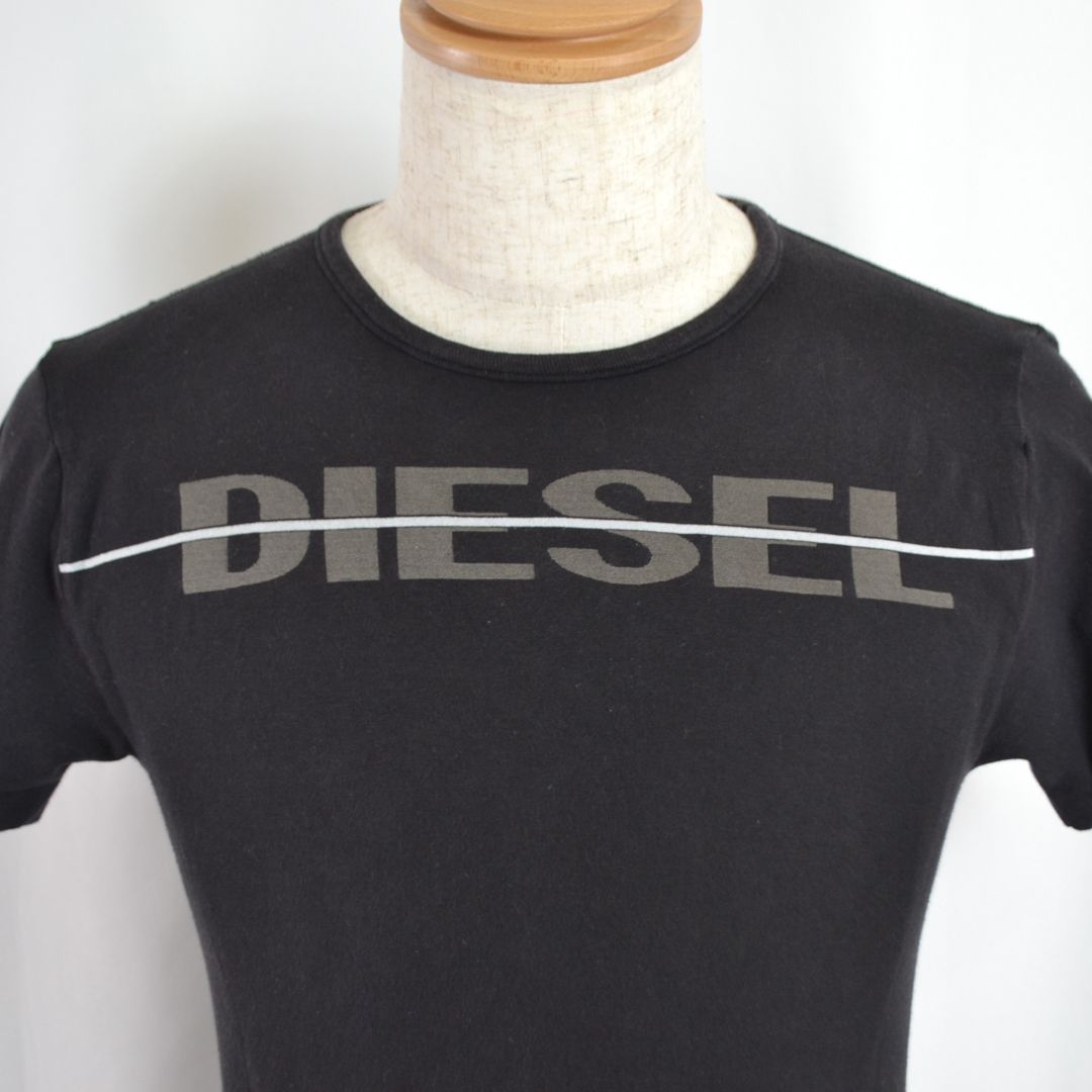 希少】DIESELディーゼル ギリシャ製 00s Y2K スリムフィット 直線ロゴ 