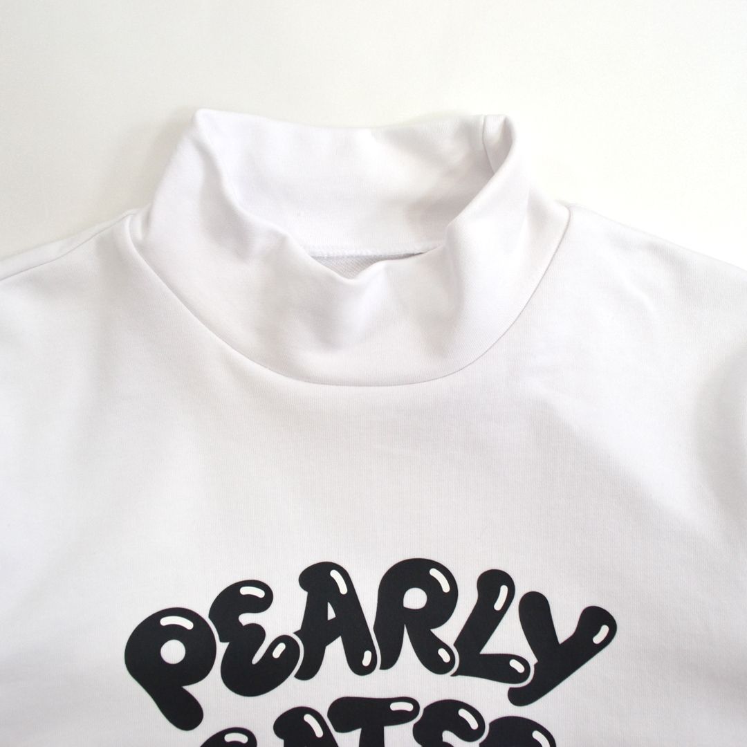 極美品】PEARLY GATESパーリーゲイツ 25AW 現行デザイン Cソロナ裏毛