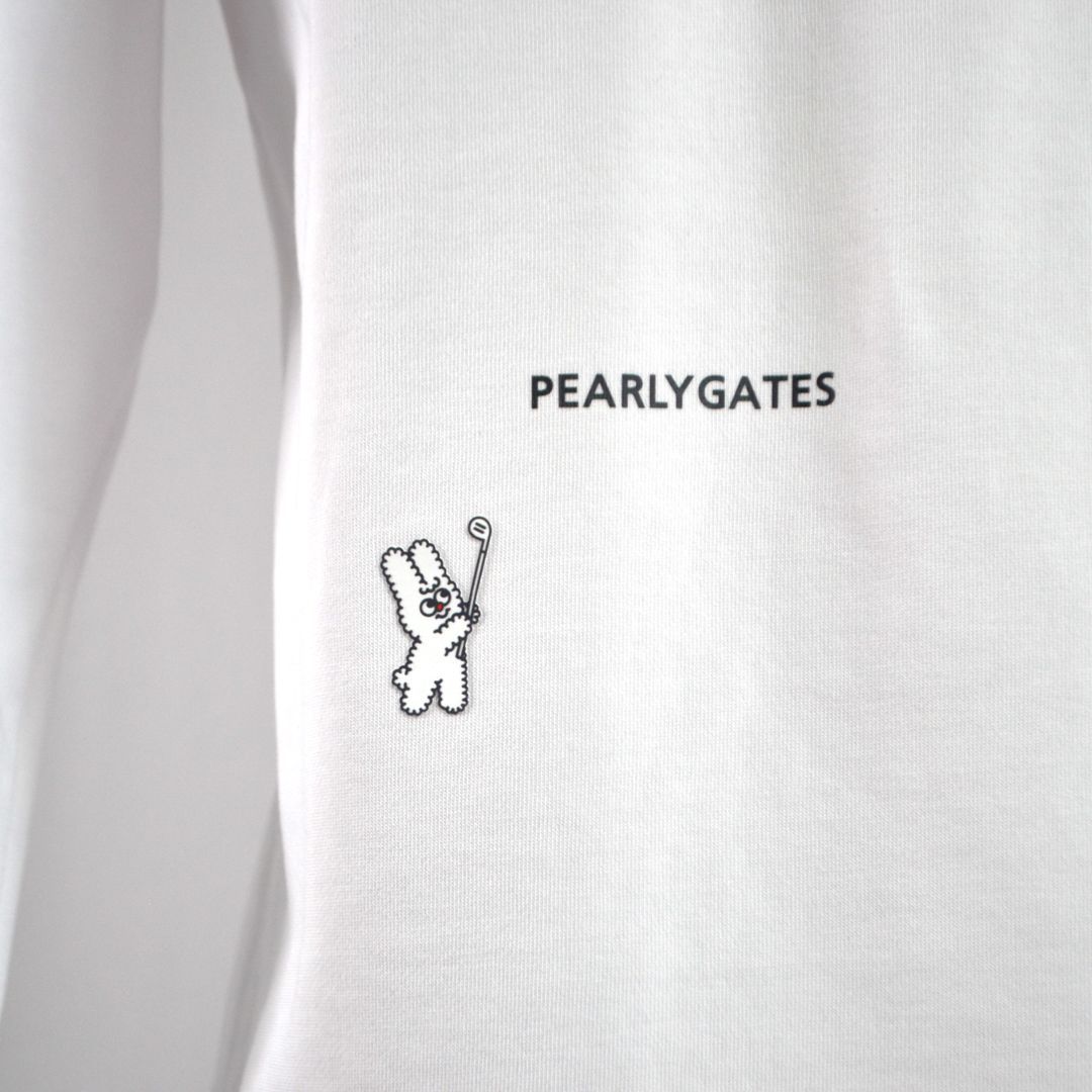 極美品】PEARLY GATESパーリーゲイツ 25AW 現行デザイン Cソロナ裏毛