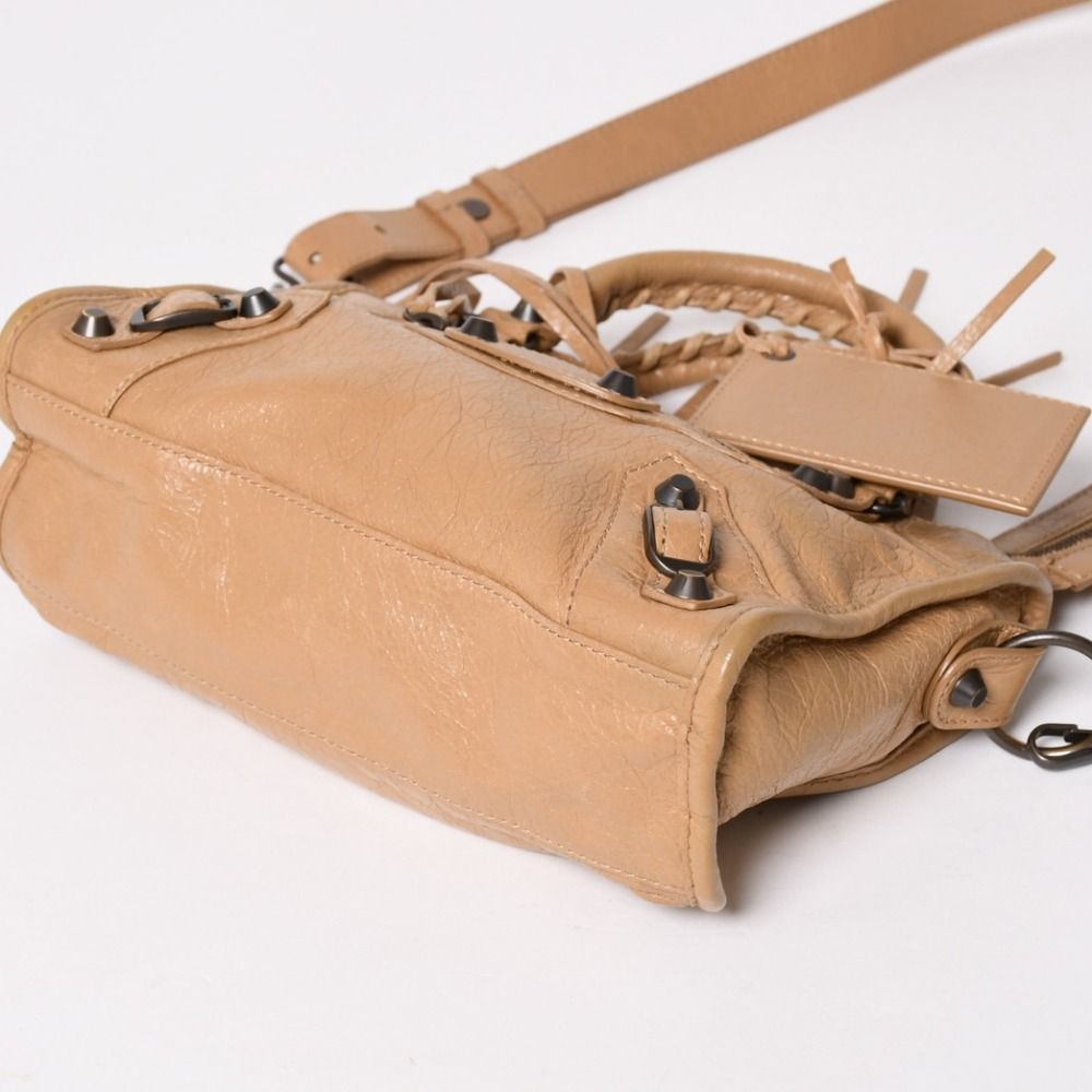 極美品 BALENCIAGA バレンシアガ ハンドバッグ Classic Mini City Bag