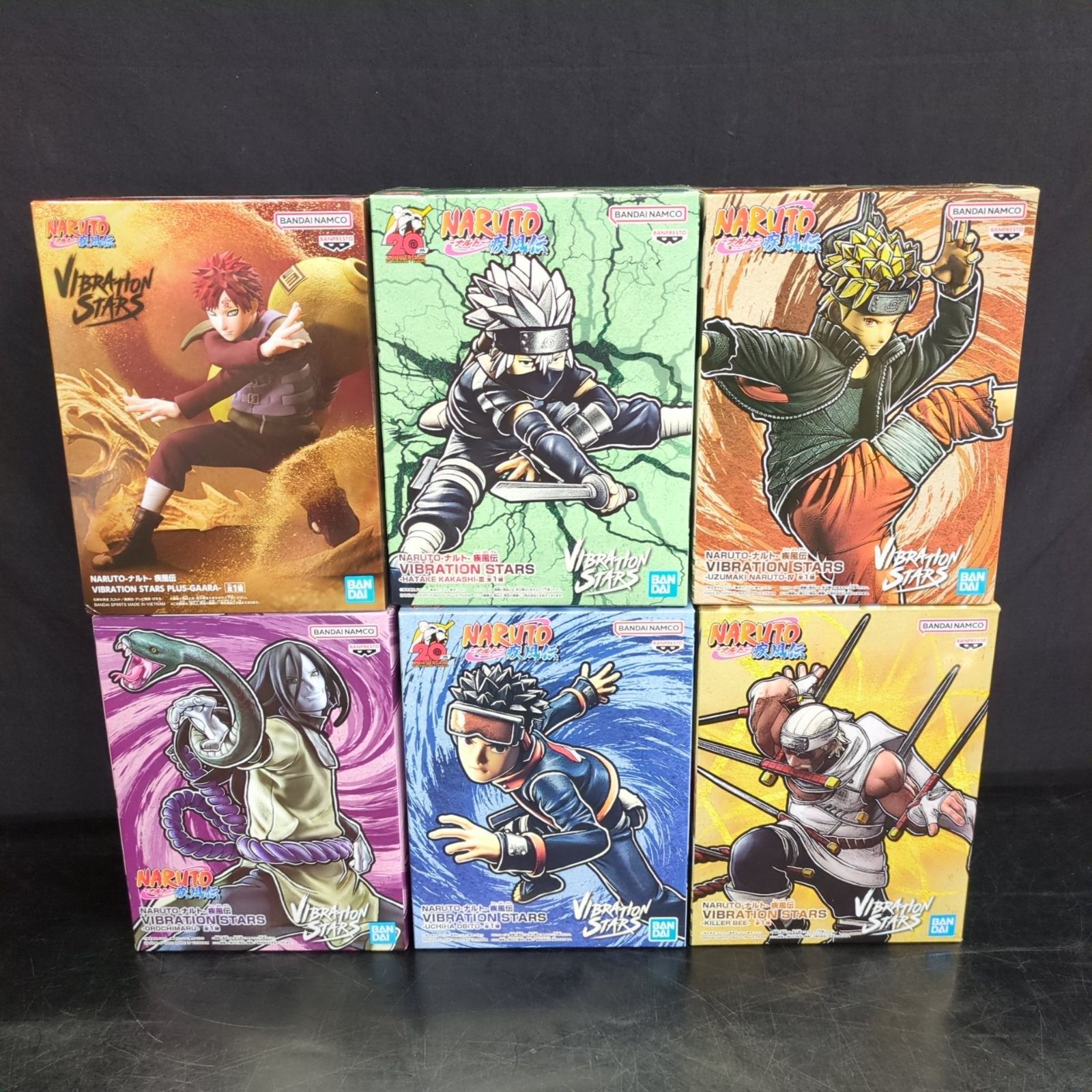D44439】[未開封品] NARUTO ナルト フィギュア 6種セット