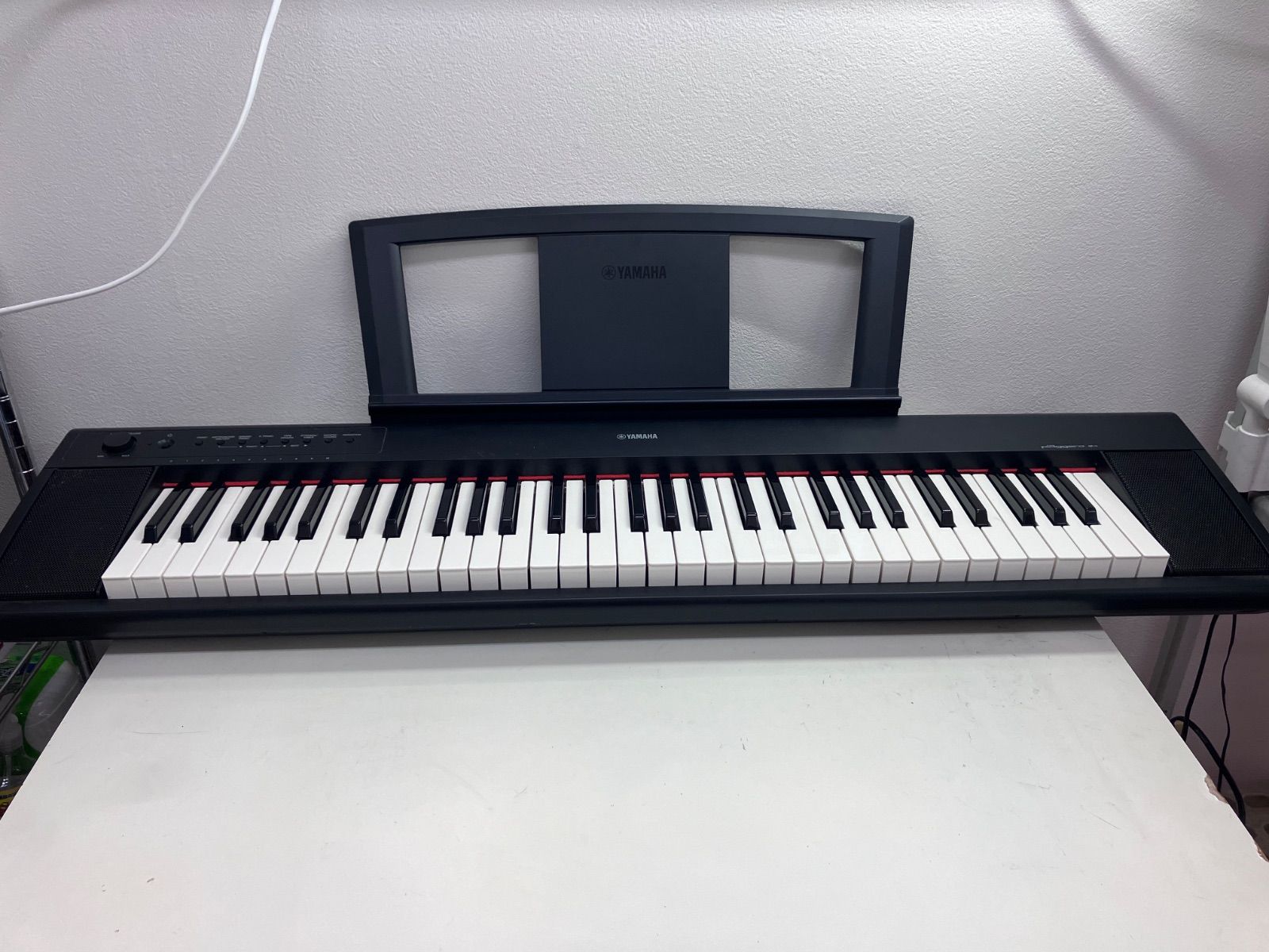 O ヤマハ YAMAHA 電子ピアノ15年製 piaggeroピアジェーロ NP-11 61鍵