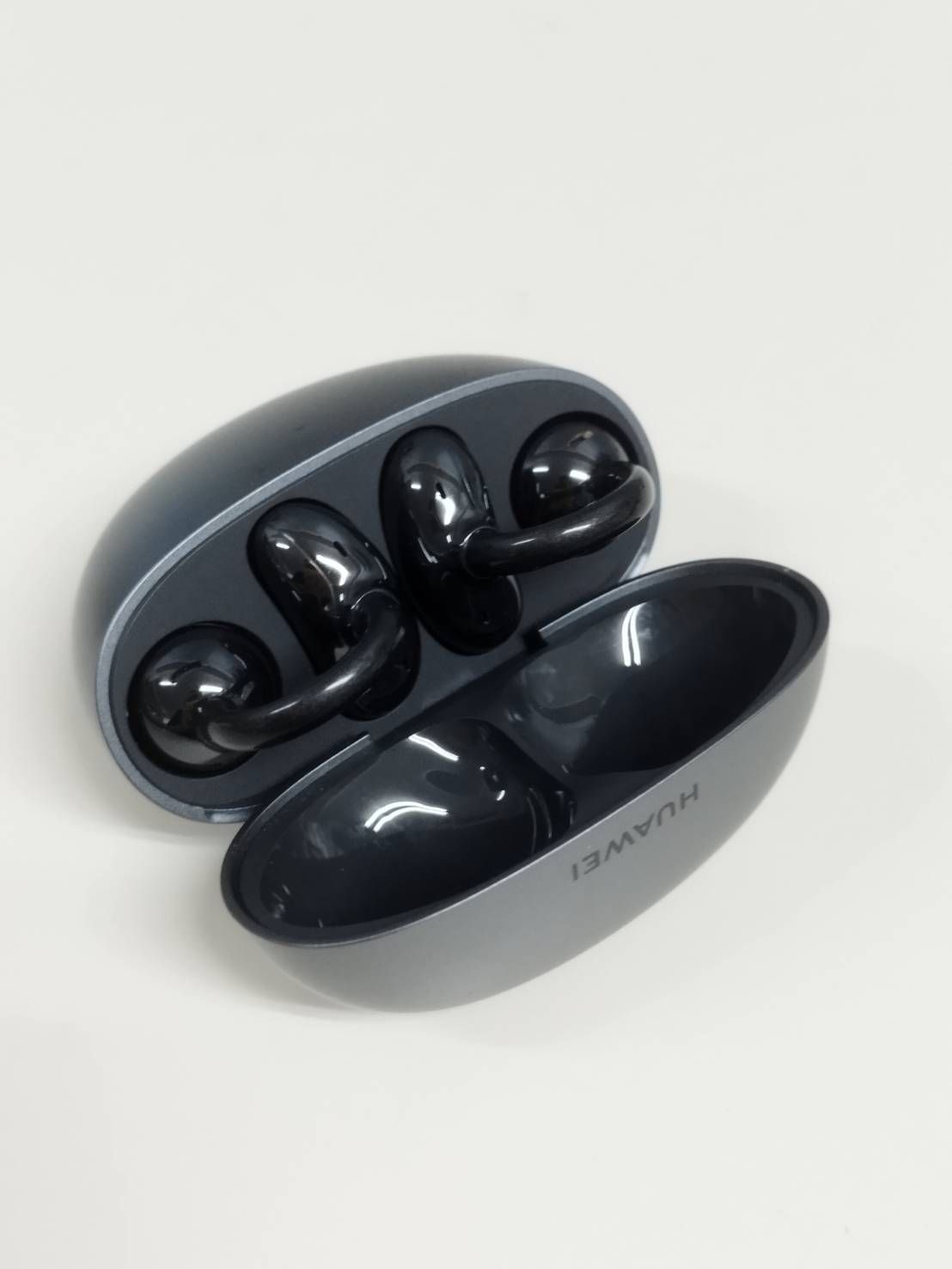 美品】HUAWEI FreeClip/T0017C/ワイヤレスイヤホン/ブラック - メルカリ
