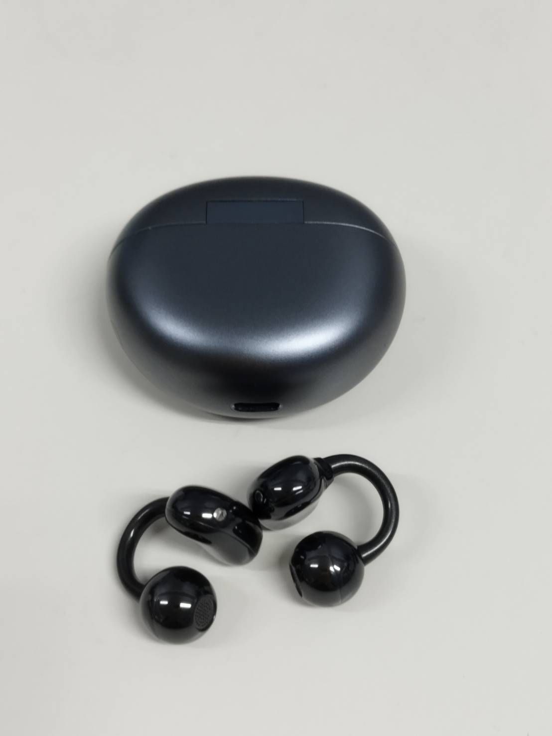 美品】HUAWEI FreeClip/T0017C/ワイヤレスイヤホン/ブラック - メルカリ