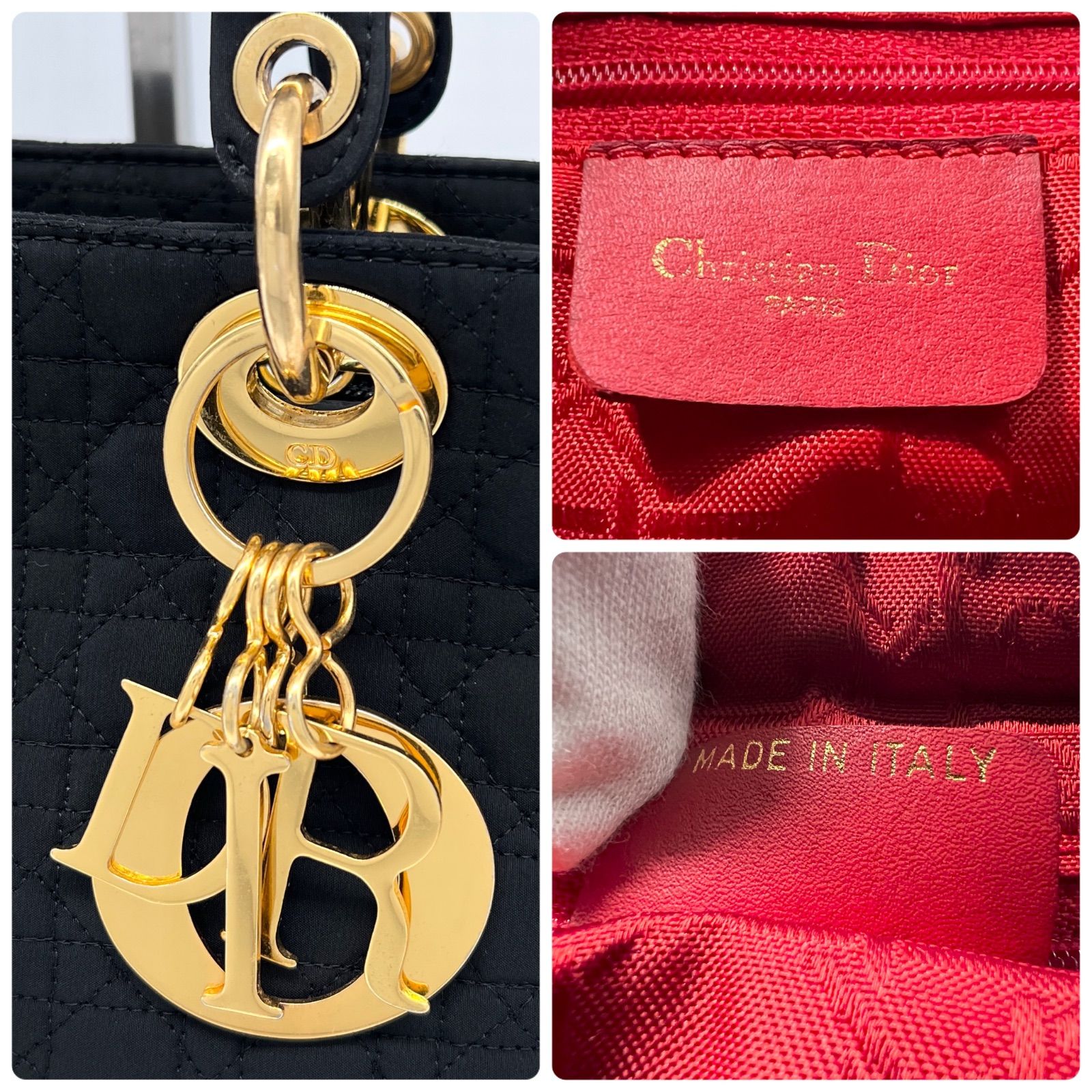 美品✨】 Christian Dior クリスチャンディオール レディディオール 