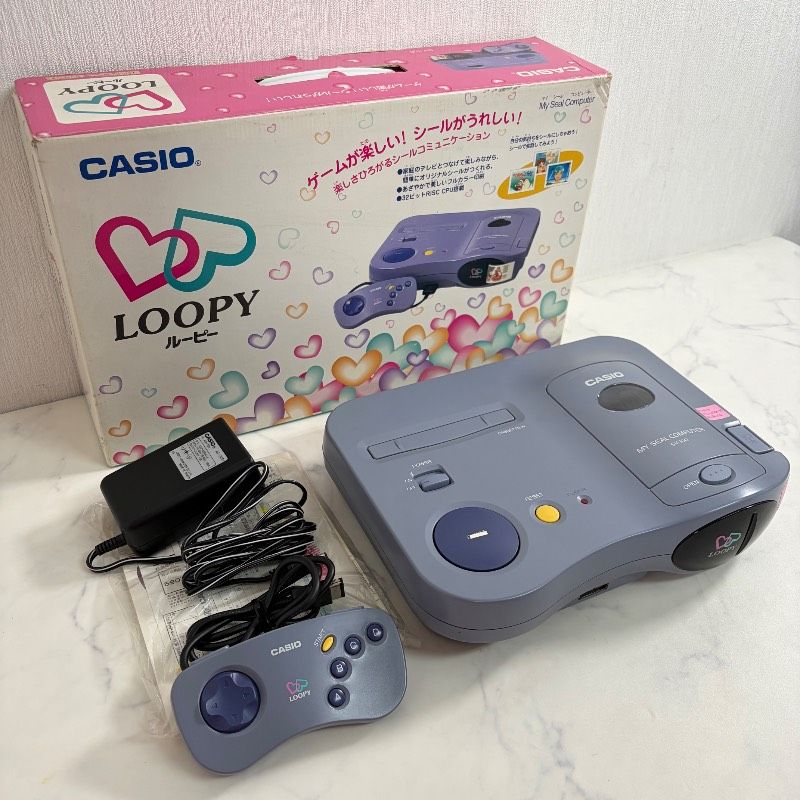 通電のみ/ジャンク】CASIO MY SEAL COMPUTER SV-100 ルーピー LOOPY
