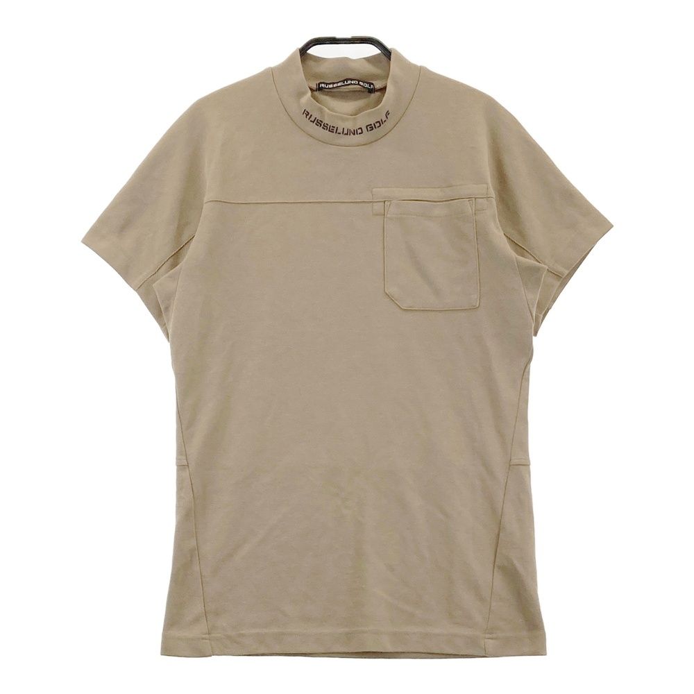 サイズ：1 RUSSELUNO ラッセルノ ハイネック 半袖Tシャツ ルチャ