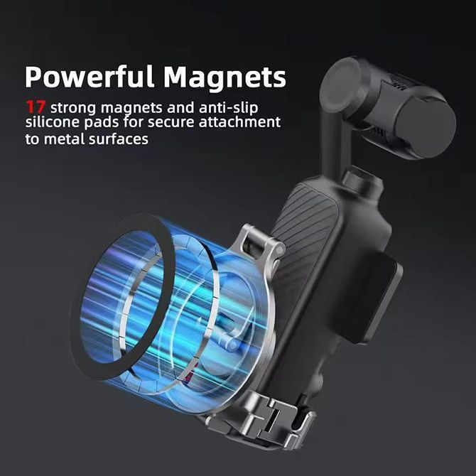 DJI Osmo Pocket 4 / 3 アクセサリー 本体 マウント マグネット