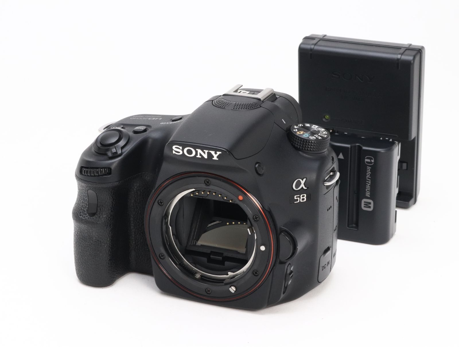 C (やや難あり) SONY ソニー α58 SLT-A58 ボディ シャッター回数7646