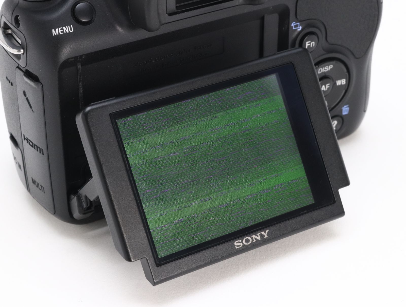 C (やや難あり) SONY ソニー α58 SLT-A58 ボディ シャッター回数7646