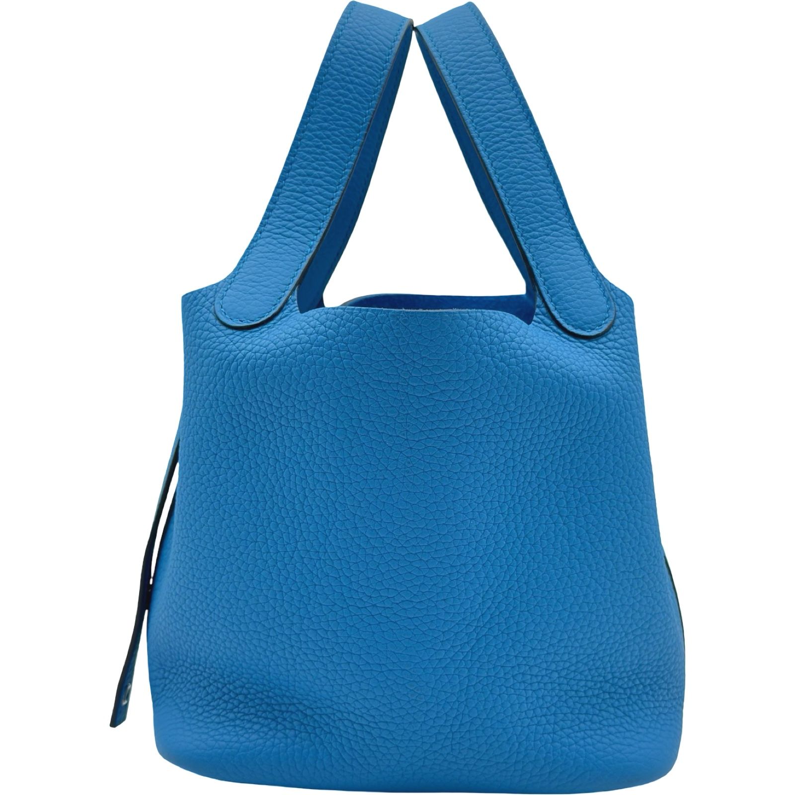 エルメス HERMES ピコタンロックPM Y刻印 ブルーザンジバル シルバー