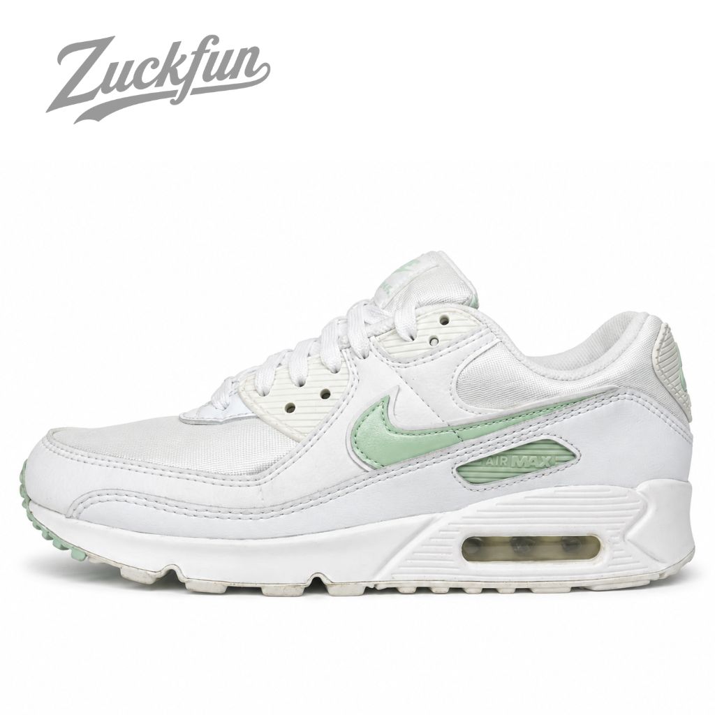 NIKE AIR MAX 90 WHITE PISTACHIO ナイキ エア マックス 90 ホワイト ピスタチオ グリーン 白 24cm レディース ナイキ スニーカー B00005