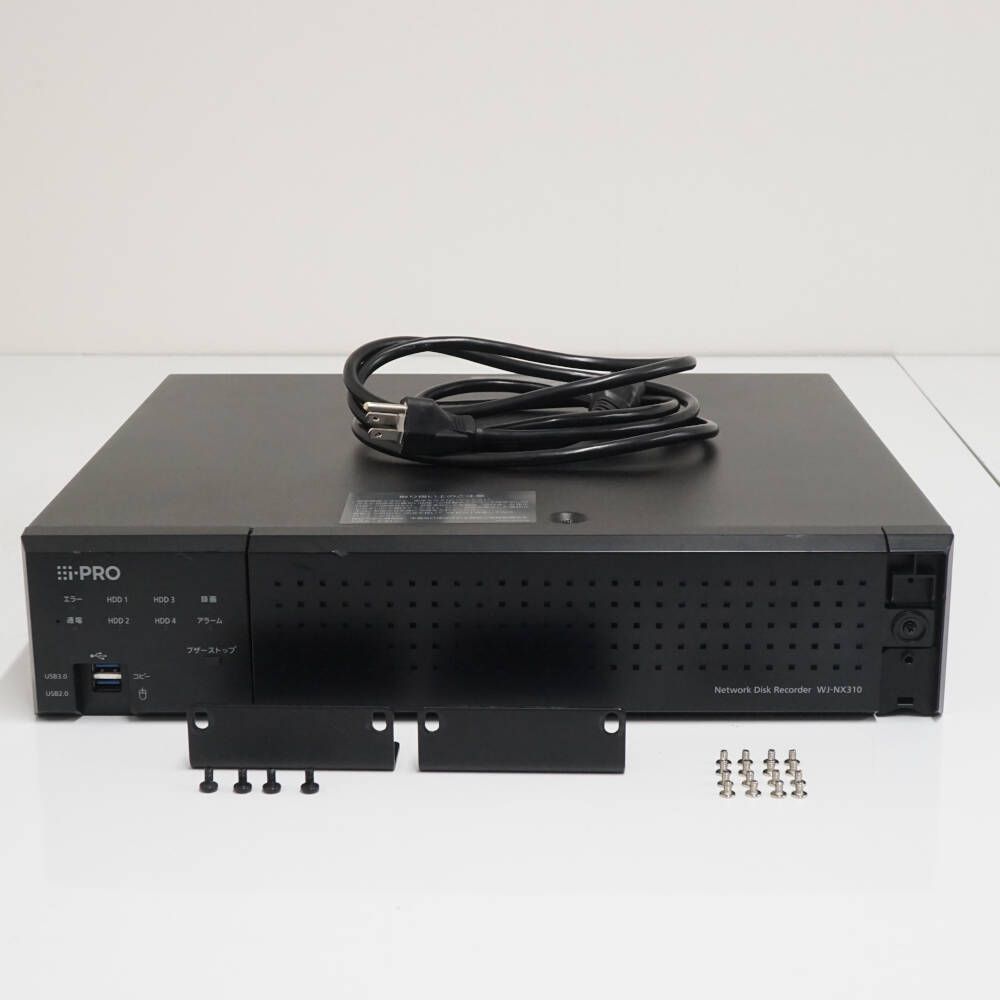 i-PRO ネットワークディスクレコーダー WJ-NX310/8 USED品 アイプロ
