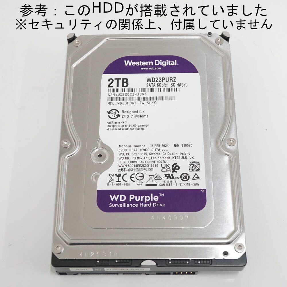 i-PRO ネットワークディスクレコーダー WJ-NX310/8 USED品 アイプロ