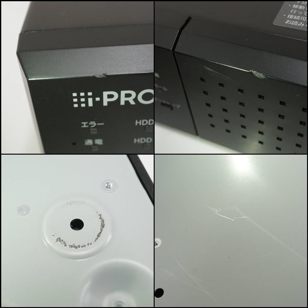 i-PRO ネットワークディスクレコーダー WJ-NX310/8 USED品 アイプロ