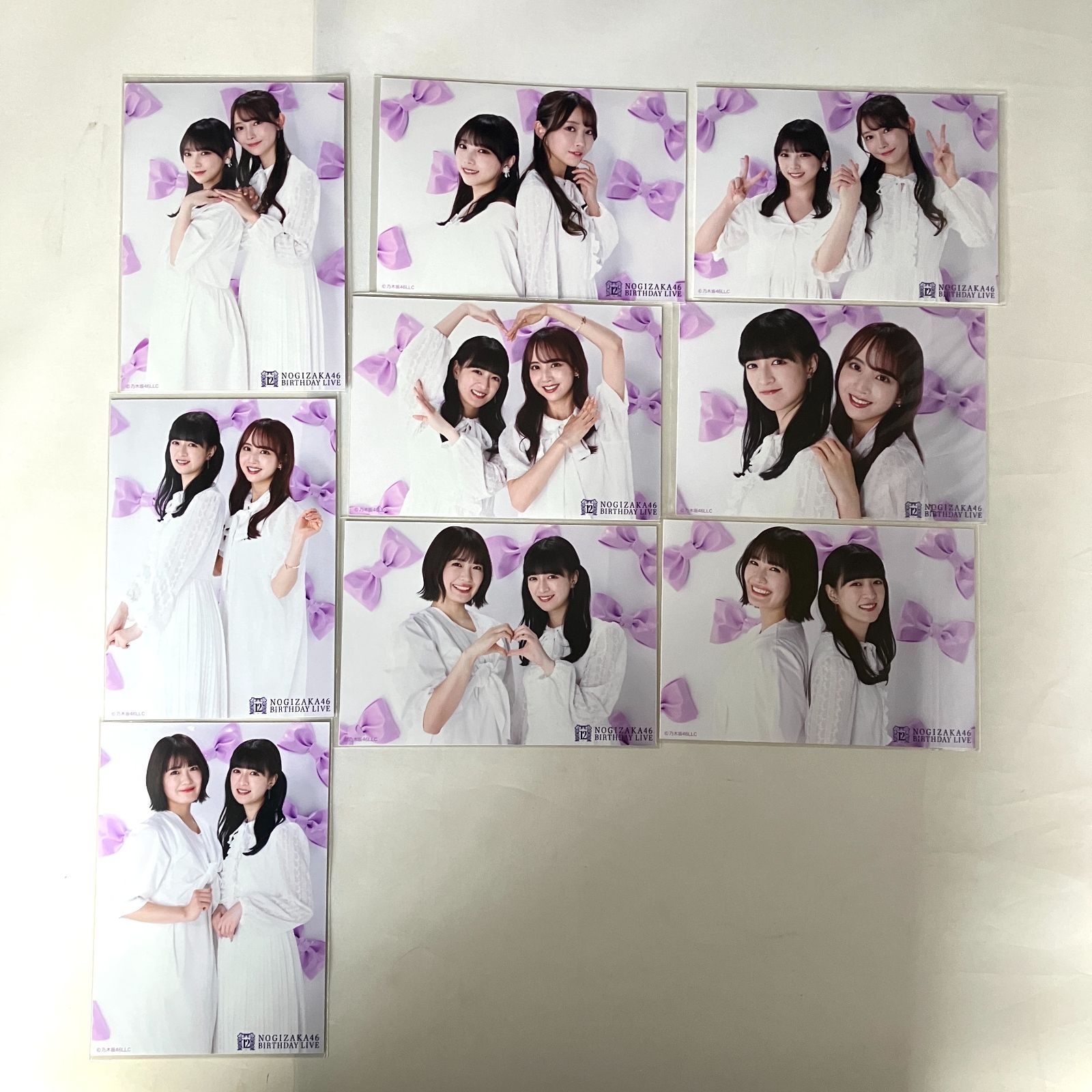 乃木坂46 12周年記念 2shot ver 12th YEAR BIRTHDAY LIVE 生写真