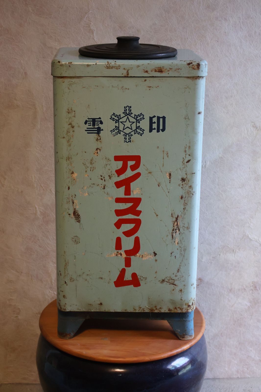 雪印物産 アイスクリームストッカー SWALLOW製 No.2787 Snow Brand 氷