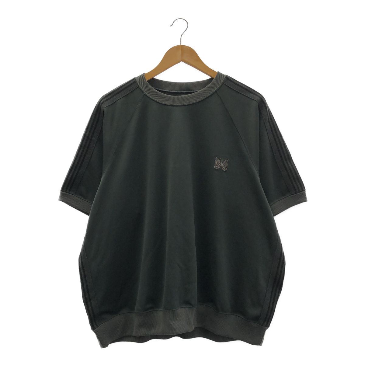 【美品】Needles STUDIOUS別注メッシュスウェットシャツ Lサイズ Needles ニードルズ STUDIOUS別注 サイズL Track Neck Shirt トラック