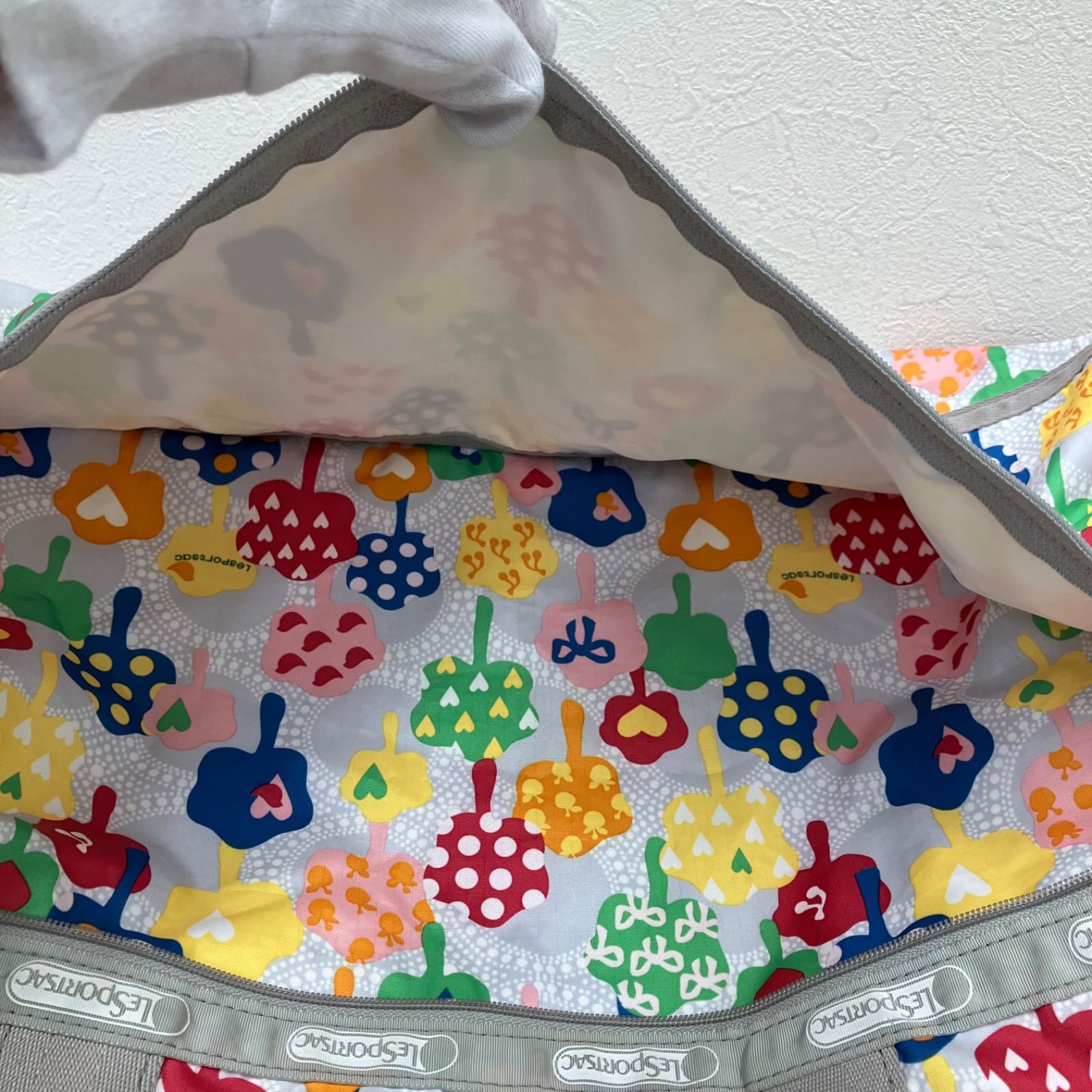 3935 LeSportsac レスポートサック ボストンバッグ 2way ラージ