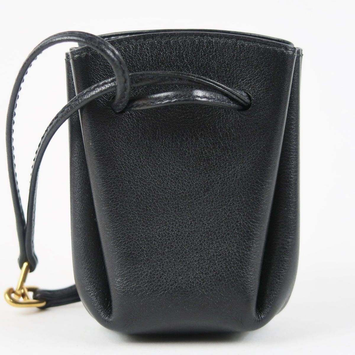 美品】HERMES エルメス ヴェスパポーチ 巾着 小物入れ 高級レザー 〇Z 