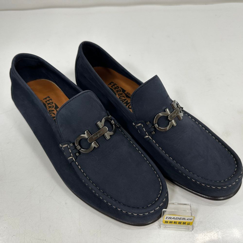 07w70180 FERRAGAMO フェラガモ ガンチーニ ローファー ドライビング