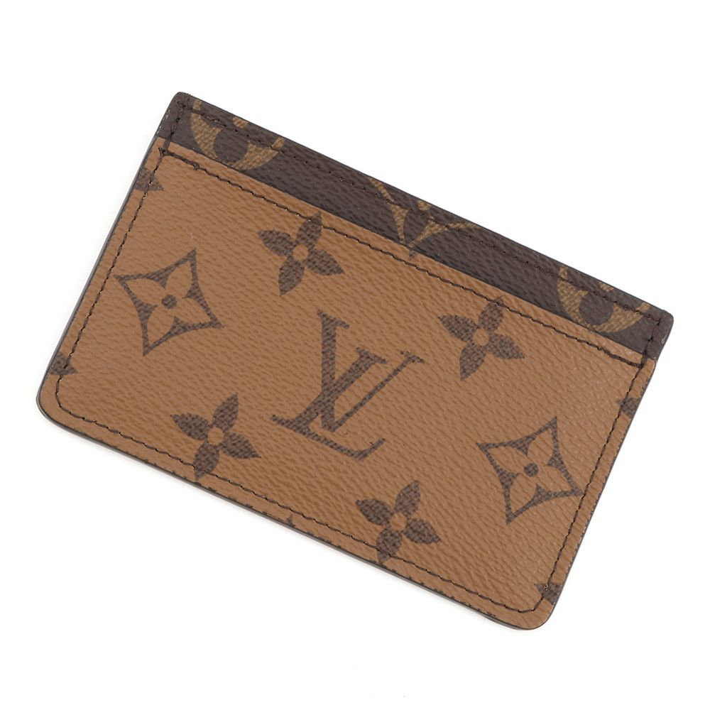 ルイヴィトン カードケース モノグラム/モノグラム・リバース ポルト カルト・サーンプル M69161 LOUIS VUITTON 黒