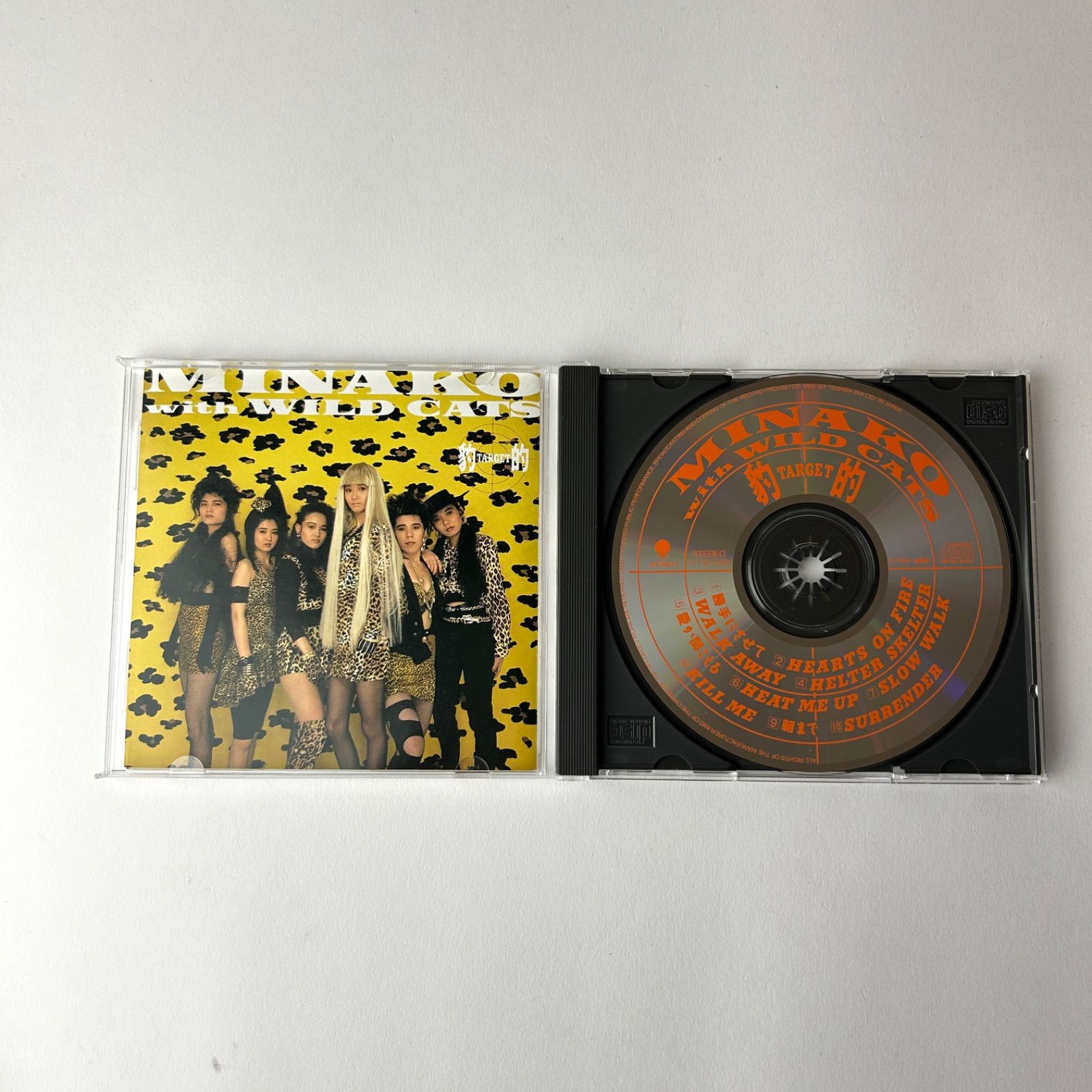 MINAKO With Wild Cats (本田美奈子) 豹的 (Target)[廃盤] 旧規格1989