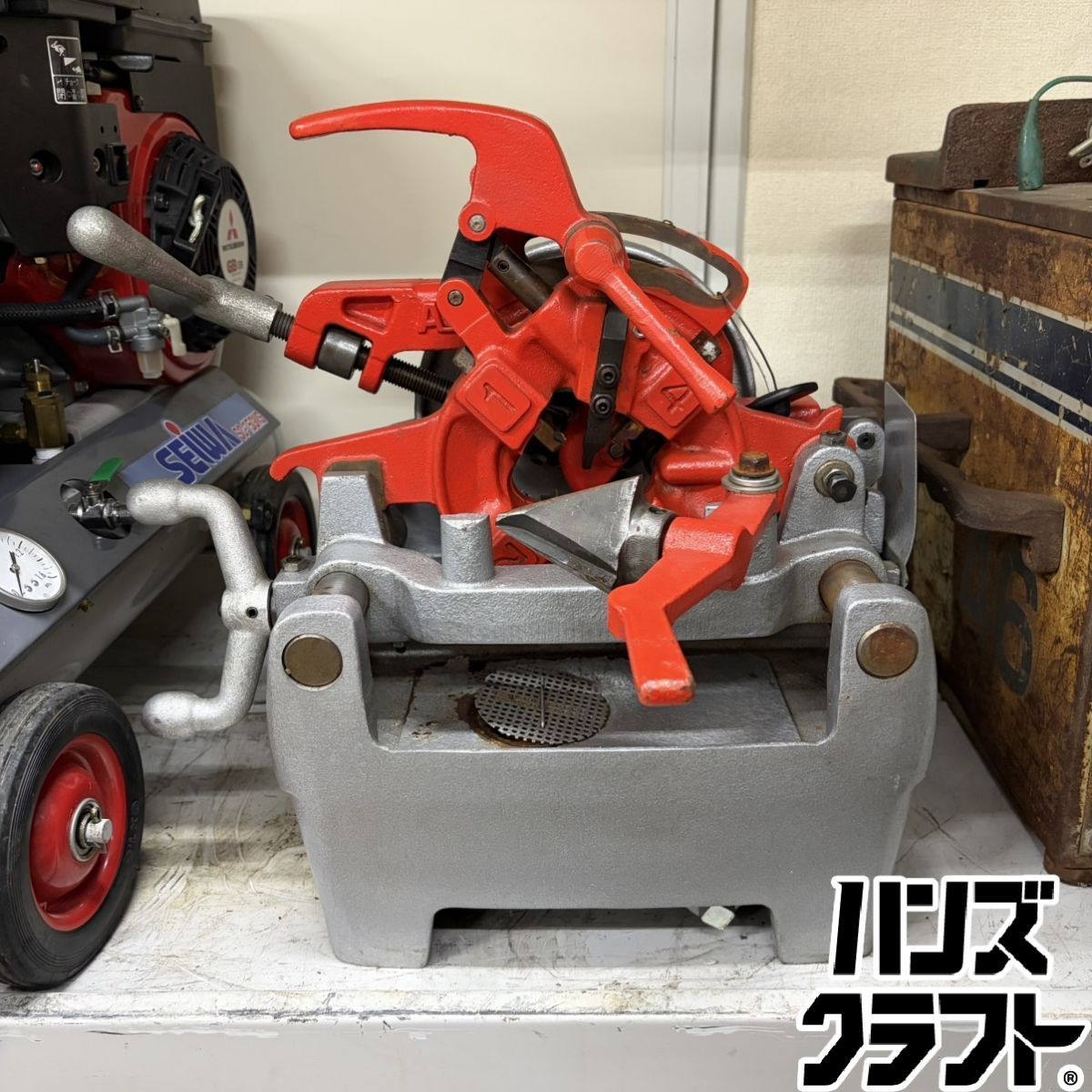 ▼【引取り限定】アサダ ASADA ねじ切り機 パイセット40【ハンズクラフト博多店】【中古】 42,900円