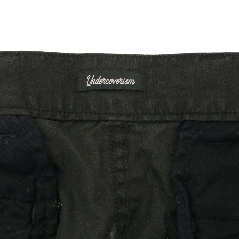 中古】UNDERCOVERISM カーゴパンツ ブラック サイズ5 アンダーカバー