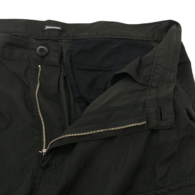 中古】UNDERCOVERISM カーゴパンツ ブラック サイズ5 アンダーカバー
