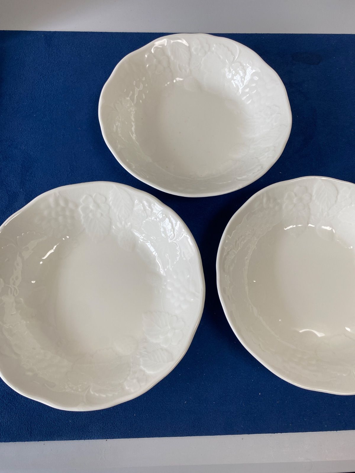 WEDGWOOD ウエッジウッド ストロベリーアンドバイン ボウル 3個セット