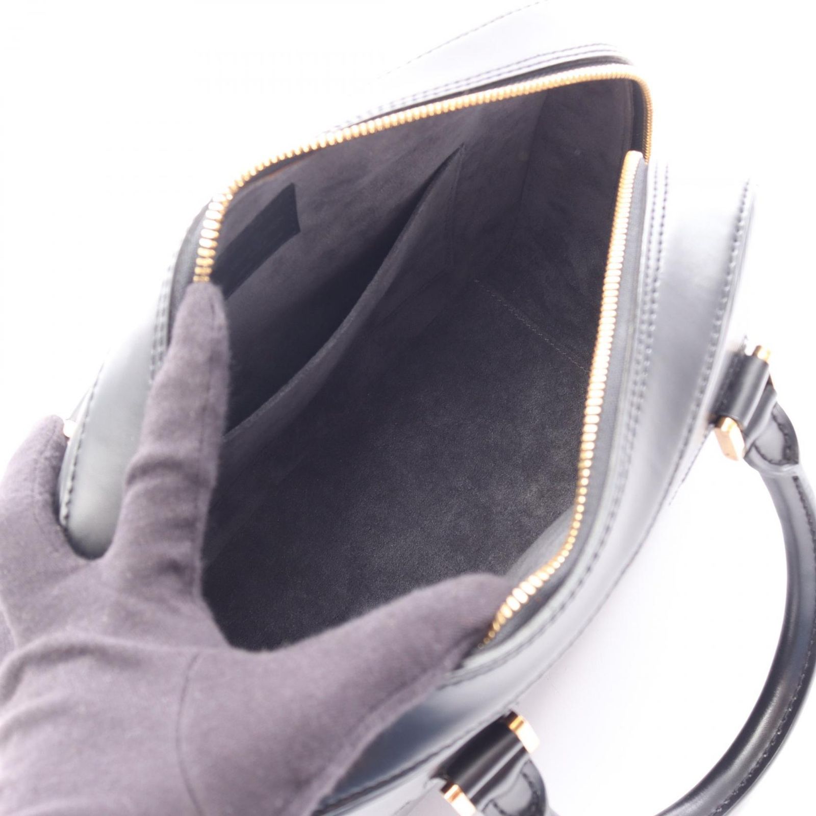 ルイ・ヴィトン LOUIS VUITTON ハンドバッグ サブロン エピ ノワール 