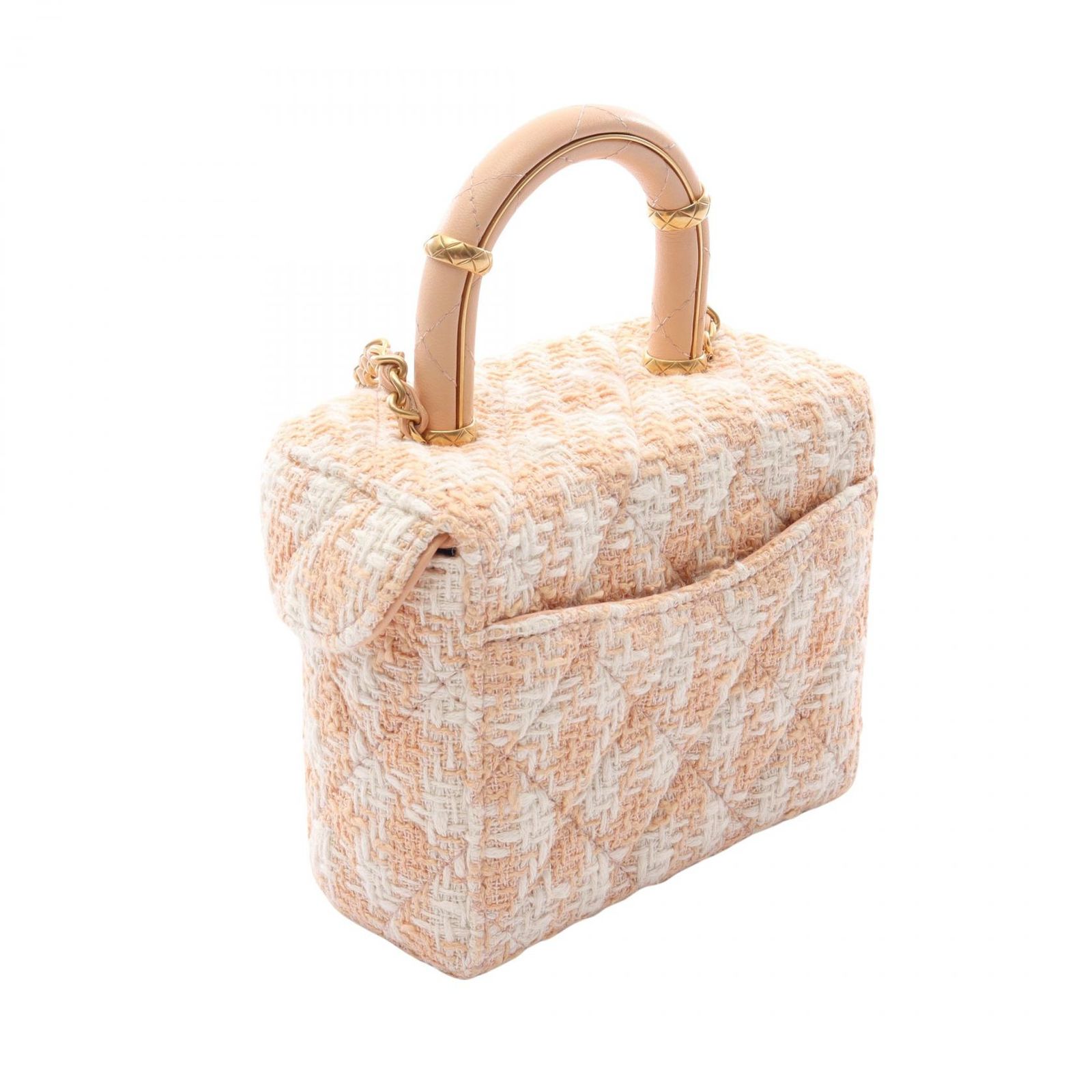 シャネル CHANEL ショルダーバッグ マトラッセ バニティ 2WAY AS3973