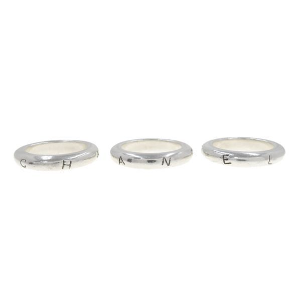 シャネル 3連ロゴリング SV925【Bランク】【中古】 - メルカリ