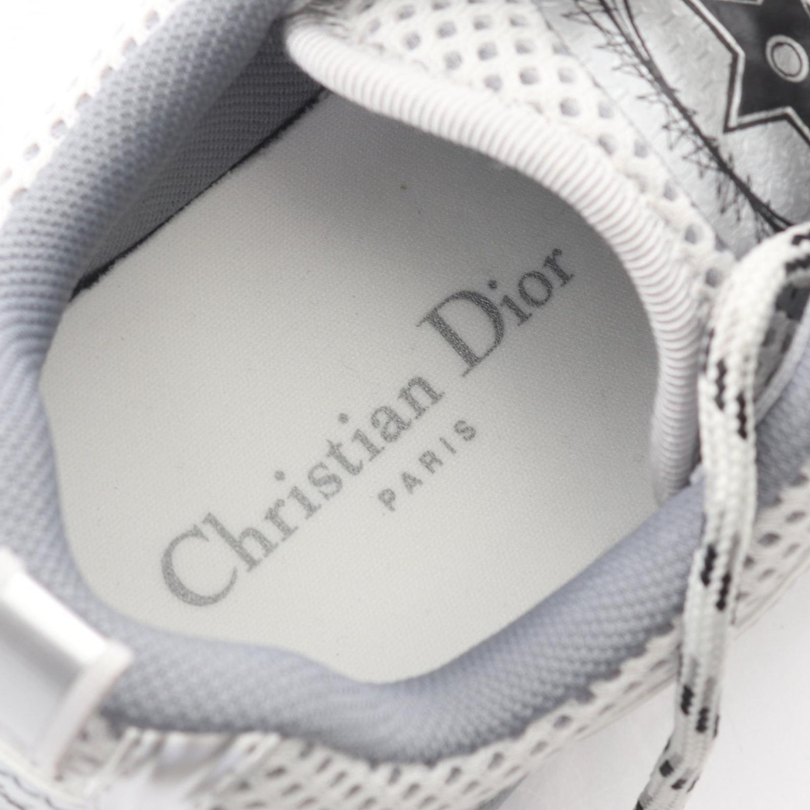 ディオール Dior スニーカー Chrono クロノ メッシュ レザー 