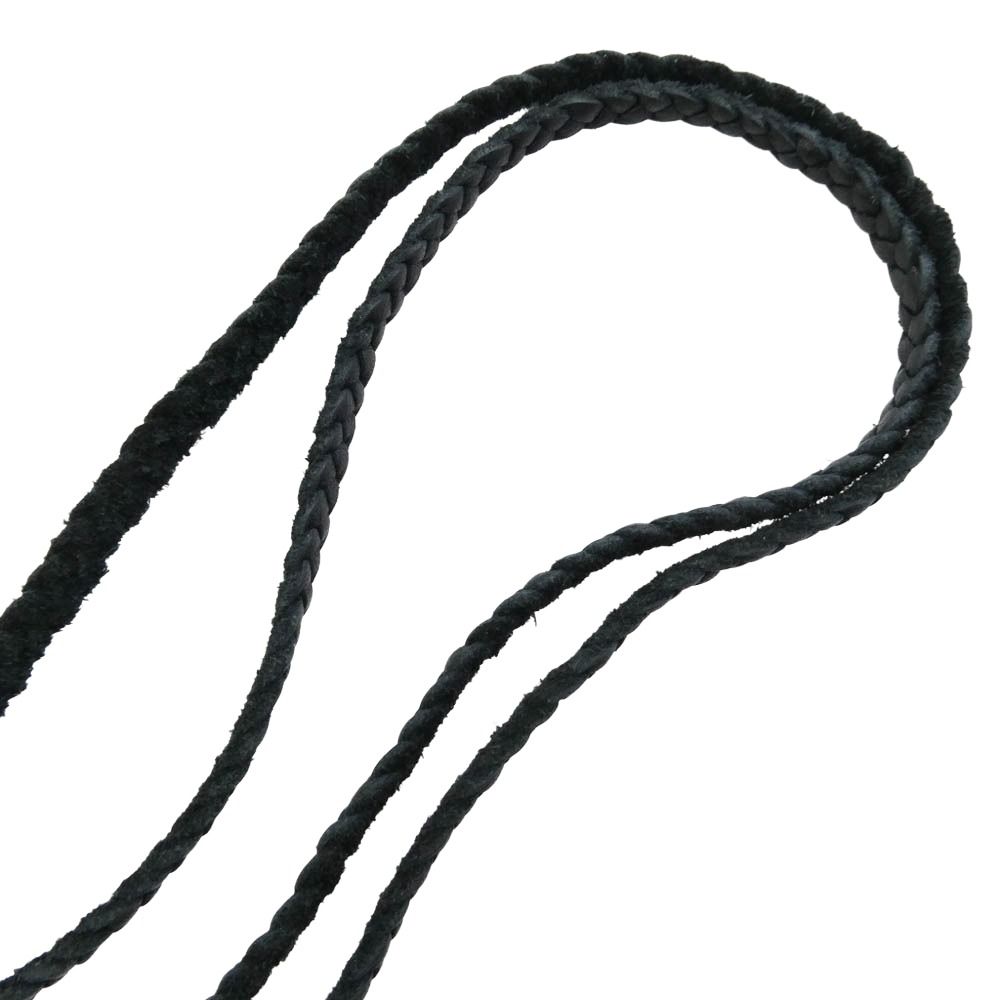 CHROME HEARTS クロムハーツ（原本無） LEATHER BRAID スクロール