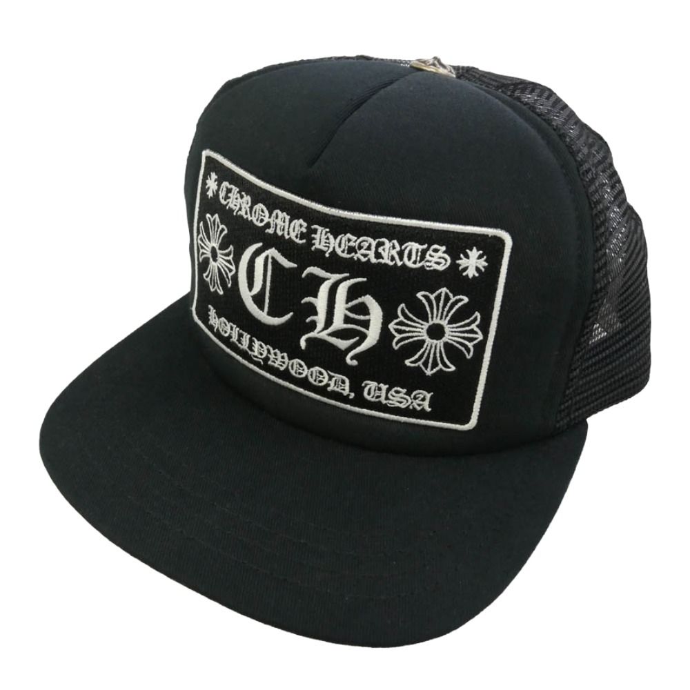 CHROME HEARTS クロムハーツ（原本無） TRACKER CAP HAT CHパッチ