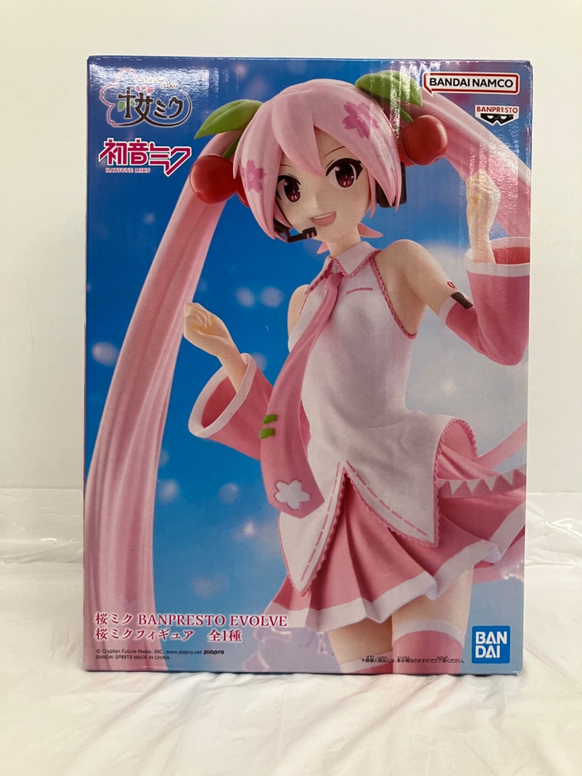 未開封 初音ミク 桜ミク BANPRESTO EVOLVE フィギュア 4個セット