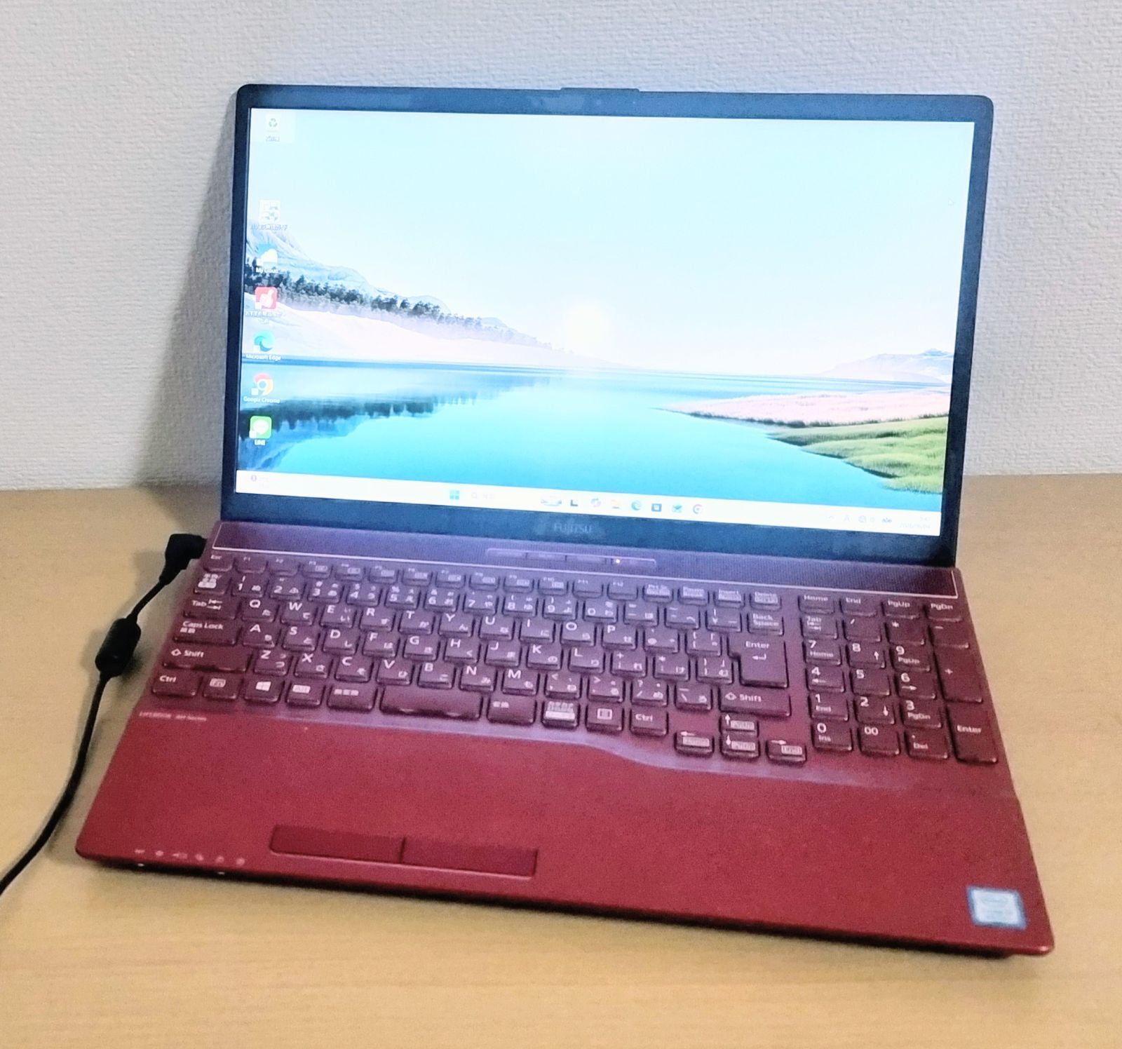 すぐに使えるWindows11 FMV ノートパソコン LIFEBOOK AH53/D3 15.6インチ SSD480GB/メモリ16GB