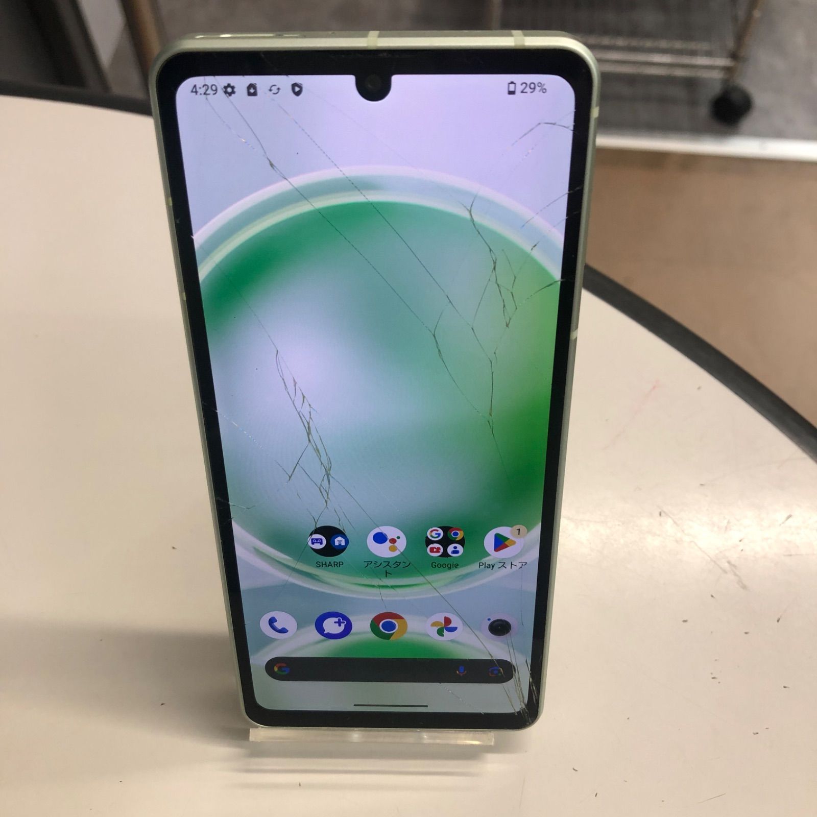 訳あり】AQUOS sense8 SIMFREE 128GB グリーン- メルカリ